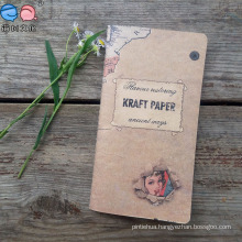 Recycled 48k Mini Kraft Paper Cover Sewing Notebook